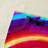 Serviette De Plage Vortex lumineux (En situation)