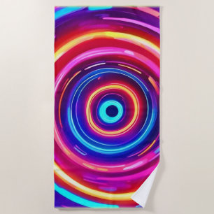 Serviette De Plage Vortex lumineux