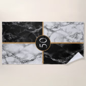 Serviette De Plage Votre Anniversaire ou Anniversaire Cadeau de plage (Devant)