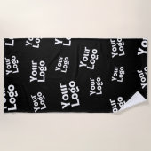 Serviette De Plage Votre conception ou logo d'entreprise | Placement  (Devant)