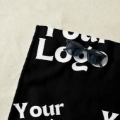 Serviette De Plage Votre conception ou logo d'entreprise | Placement  (En situation)