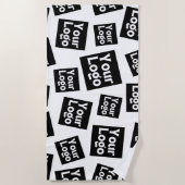 Serviette De Plage Votre logo de conception ou d'entreprise | Placeme (Devant)