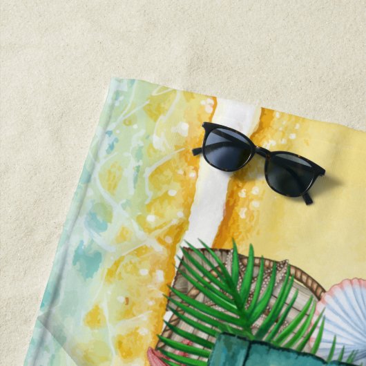 Serviette De Plage Votre plage (En situation)