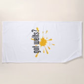 Serviette De Plage vous avez des soutes ? (Devant)