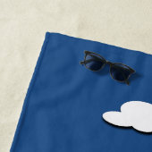 Serviette De Plage Voyageons (En situation)
