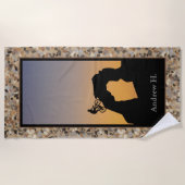 Serviette De Plage VTT Pebble (Devant)