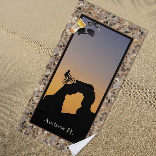 Serviette De Plage VTT Pebble