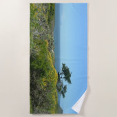 Serviette de plage vue océan sud-africain (Devant)