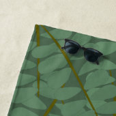 Serviette De Plage Vue sur la plage (En situation)
