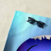 Serviette De Plage Walkermoji (En situation)