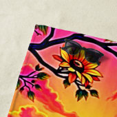 Serviette De Plage Wanderlust Van Sunset Art (En situation)