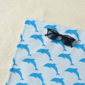 Serviette De Plage Water Baby - Water Dolphin Beach Blanket (En situation)