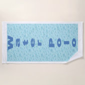 Serviette de plage WATER POLO (Devant)