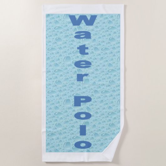 Serviette de plage WATER POLO (Devant)