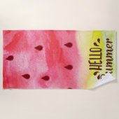 Serviette De Plage Watermelon Beach Towel (Devant)