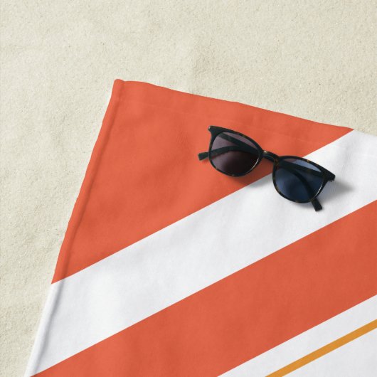 Serviette De Plage Week-end Rétro Filles Nom Personnalisé Enterrement (En situation)