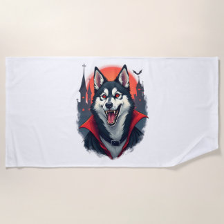 Serviette De Plage Werewolf Beagle Howl