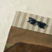 Serviette De Plage Westie sur canapé (En situation)