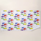 Serviette De Plage Whack-A-Do (Devant)