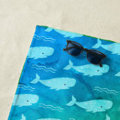 Serviette De Plage Whaley Cool Beach Towel - Custom Name Edition! (En situation)