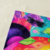 Serviette De Plage Whimsical Panda Wonderland (En situation)