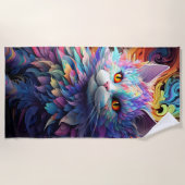 Serviette De Plage Whisker Wonder (Devant)