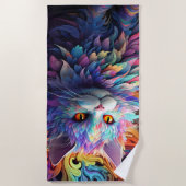 Serviette De Plage Whisker Wonder (Devant)