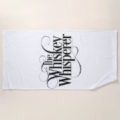 Serviette De Plage Whiskey Whisperer (Devant)