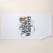 Serviette De Plage Whiskey Whisperer Beach Towne (Devant)