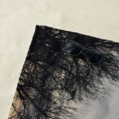 Serviette De Plage Whispers of Winter (En situation)