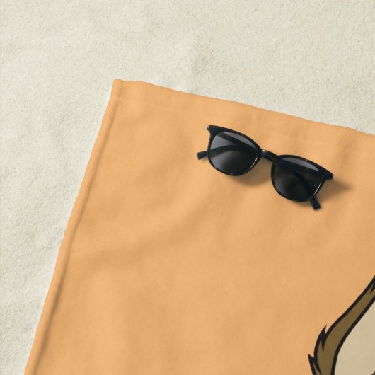 SERVIETTE DE PLAGE WILE E. COYOTE™ HAUT (En situation)