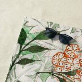 Serviette De Plage William Morris Jardin Fleur de Jasmin Classique (En situation)