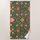 Serviette De Plage William Morris Persian Floral Antique (Devant)