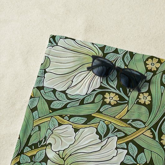 Serviette De Plage William Morris - Pimpernel (En situation)