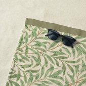 Serviette De Plage William Morris Willow Bough Garden Flower Classic (En situation)