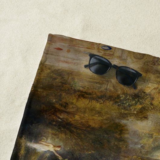 Serviette De Plage William Turner - La toux d'or (En situation)