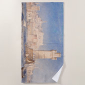 Serviette De Plage William Turner Rhodes (Devant)