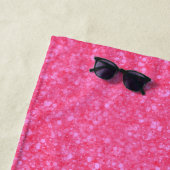 Serviette De Plage Wing Unicorn Party Rainbow Pink Parties scintillan (En situation)