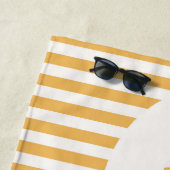 Serviette De Plage With Love Jupiter Lighthouse Beach Towel (En situation)