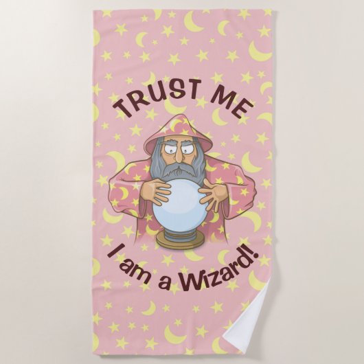 Serviette De Plage Wizard (Devant)