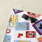 Serviette De Plage Wizard of Oz™ Character Print Toss Pattern (En situation)