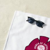 Serviette de plage - WofA FL (En situation)