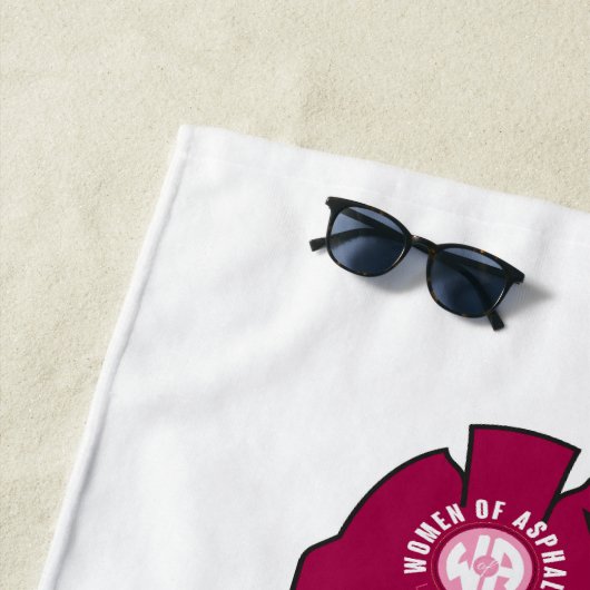 Serviette de plage - WofA FL (En situation)