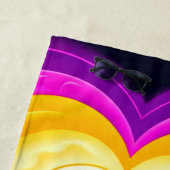 Serviette De Plage Wolf Art (En situation)