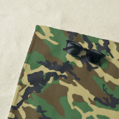 Serviette De Plage Woodland Camo (En situation)