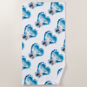 Serviette De Plage World Day for Glaciers  (Devant)