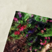 Serviette De Plage WORLD EST UN CERCLE Beach Towne (En situation)