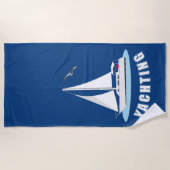 Serviette De Plage Yachting (Devant)