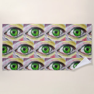 Serviette De Plage Yeux