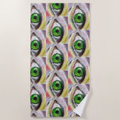 Serviette De Plage Yeux (Devant)